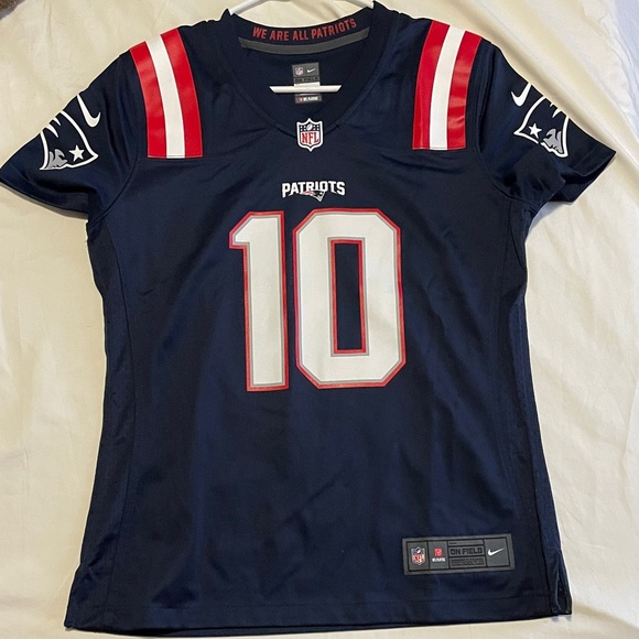 Nike Tops - Nike Navy Blue Patriots Jersey with Red and White Accents